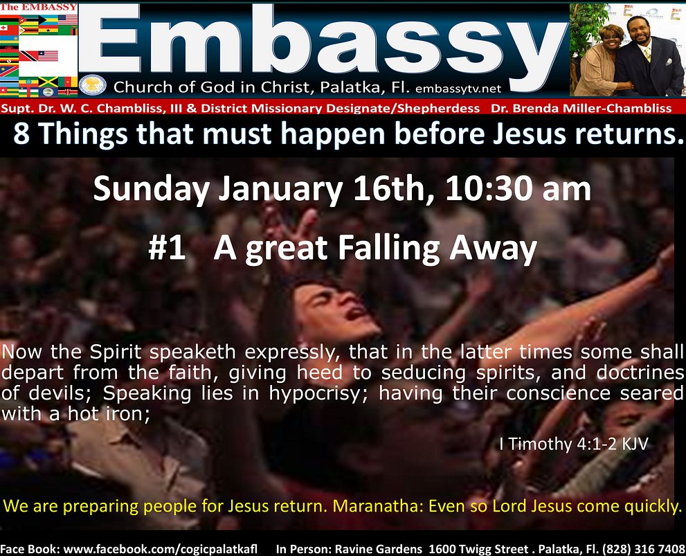 Embassy Sunday January 16
