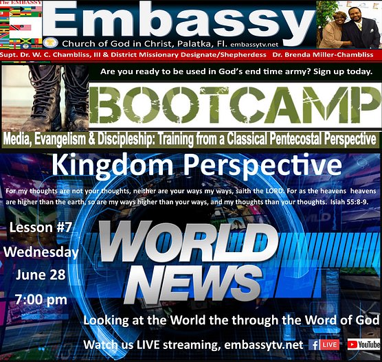 Boot Camp Series Lesson 7 Kingdom Perspective