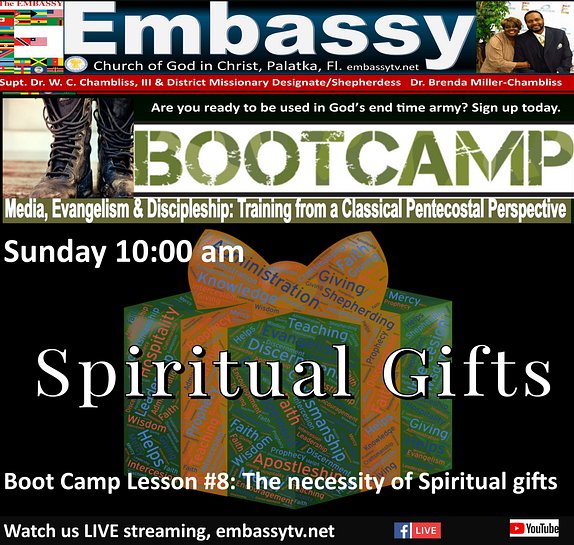Boot Camp Series Lesson 8 spiritual gifts cover 2