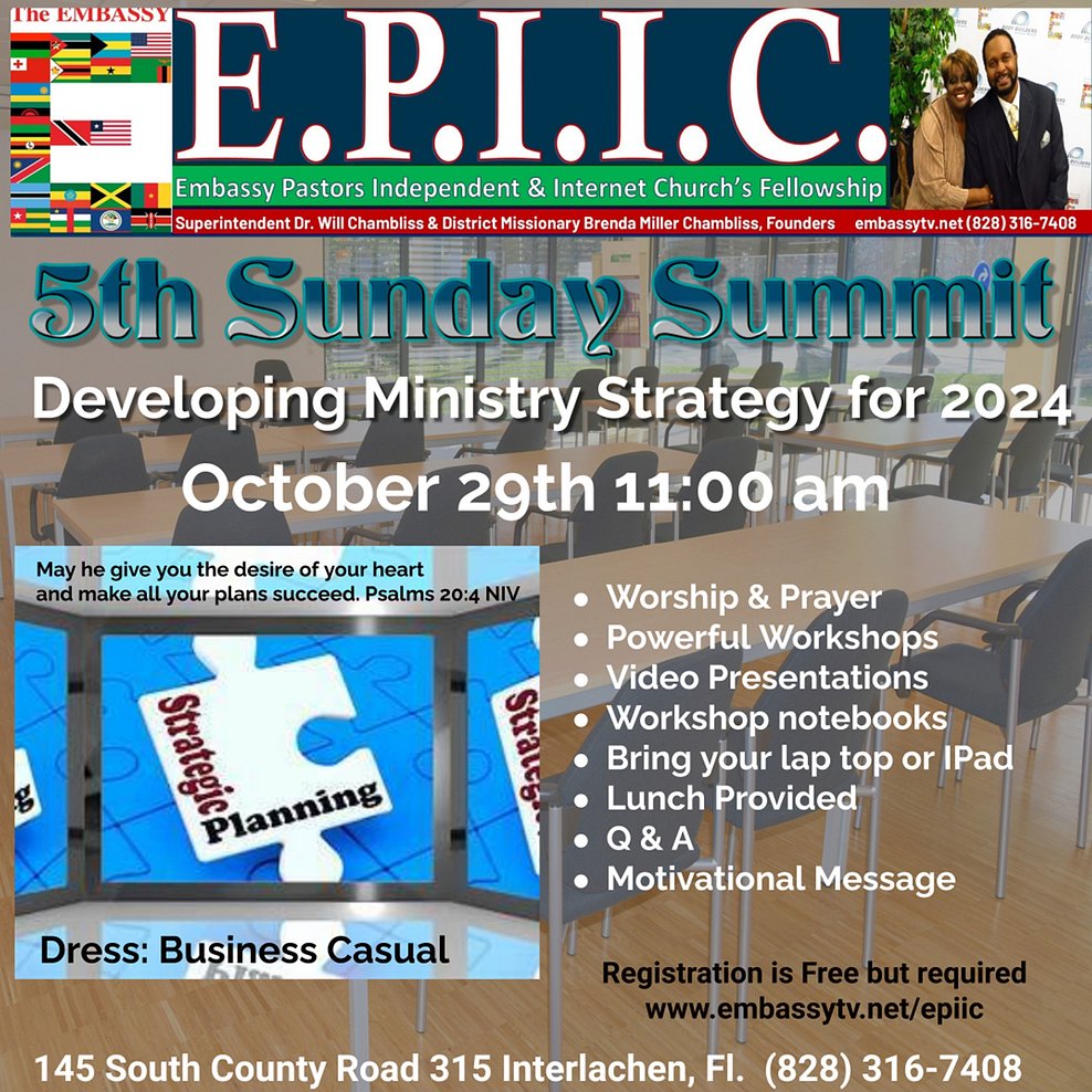 EPIIC 5th Sunday Summit